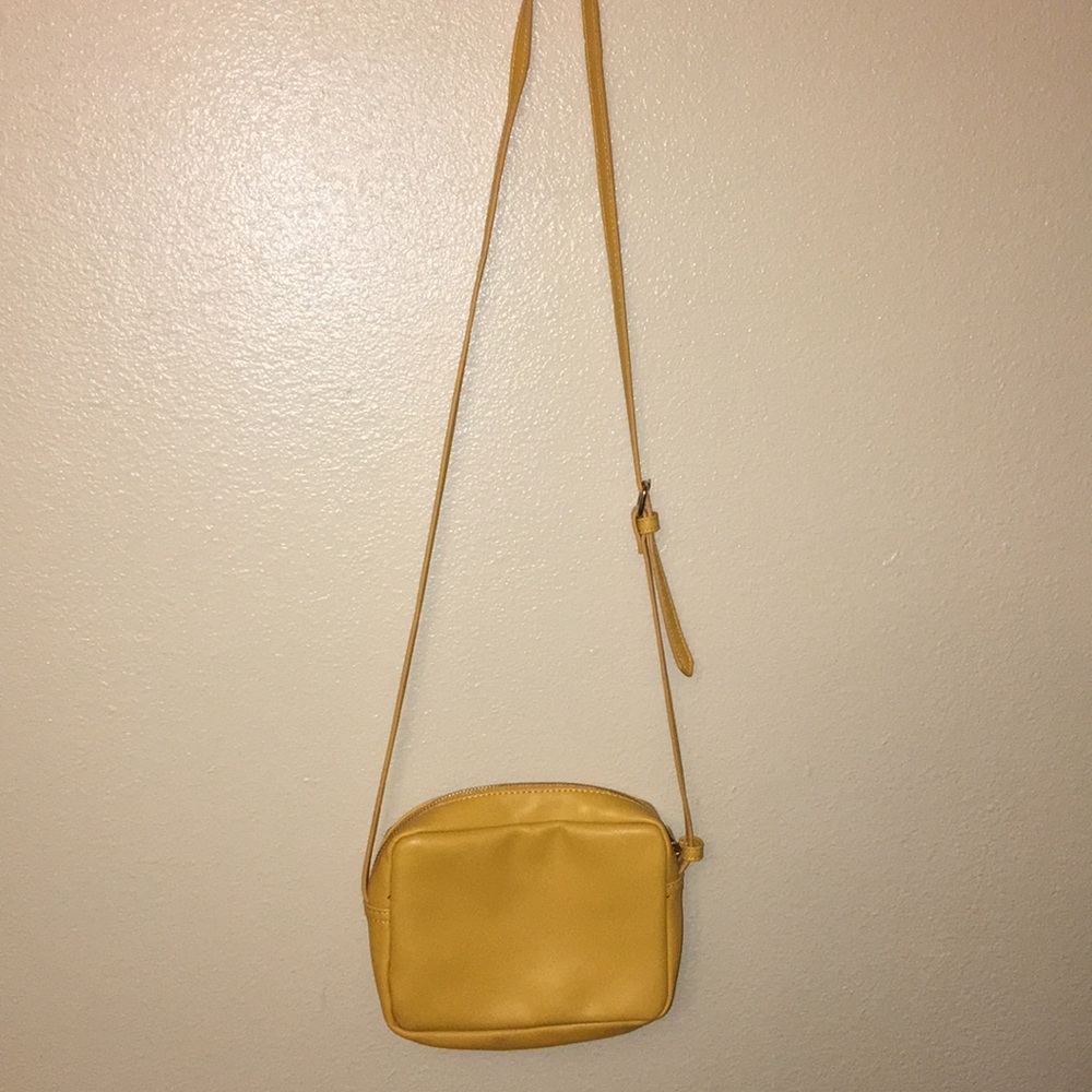 Forever21 yellow crossbody bag